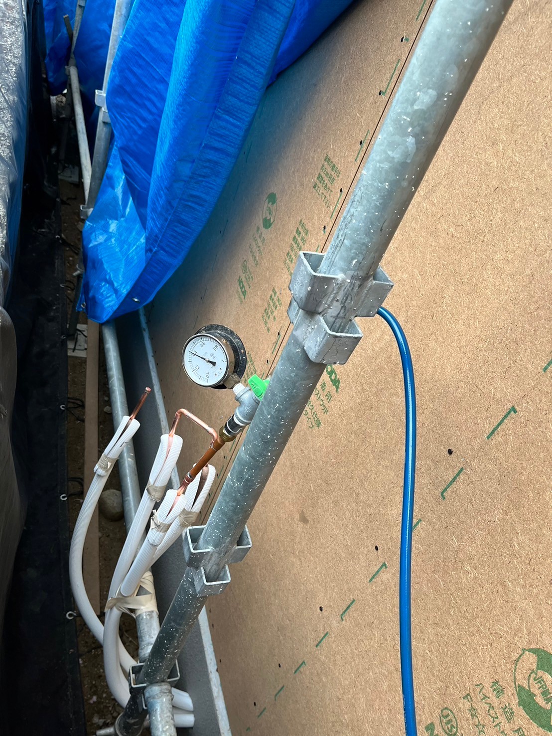 床暖　漏れ検査